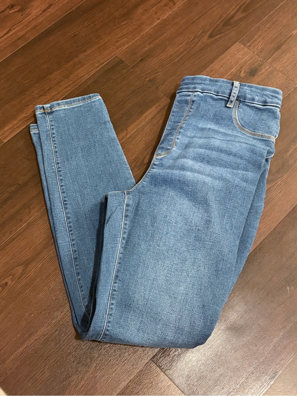 Time and Tru Medium Blue Stretch Skinny Jeggings